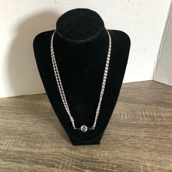 Vintage Sarah Coventry Two Strand Necklace - Picture 2 of 8